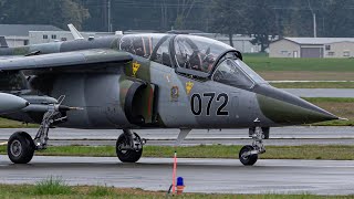 Top Aces Dornier Alpha Jets at Victoria International Airport YYJ [upl. by Anahsahs]