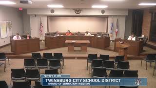 Twinsburg Board of Education Regular Meeting  October 18 2023 [upl. by Oletha]