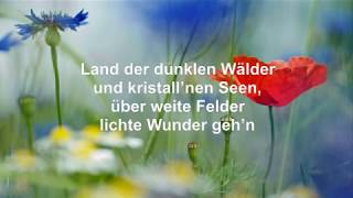 Ostpreussenlied Land der dunklen Wälder Willy Schneider Text HD [upl. by Amla]