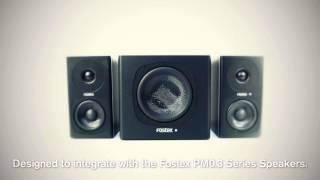 Fostex PMSUBmini Active Subwoofer [upl. by Adnicul]