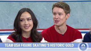 Madison Chock and Evan Bates Nathan Chen Alexa Knierim and Brandon Frazier  TODAY [upl. by Animahs]