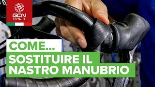 Come sostituire il nastro manubrio  Manutenzione base per bici da strada [upl. by Ceporah]