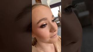 Makijaż dla 13LATKI na ŚLUB siostry 💙👰🏼‍♀️ makeuptrends makeup makeuptutorial [upl. by Rengaw]