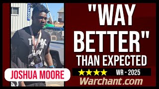 Fourstar WR Joshua Moore has FSU Football VERY HIGH on his list  FSU Recruiting  Warchant TV FSU [upl. by Barnum]