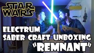 Electrum Saber Craft Unboxing  BATTLE SCARRED REMNANT SABER FULL REVIEW [upl. by Becky]