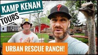 Kamp Kenan Tour at Urban Rescue Ranch [upl. by Hacim]