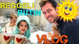 REGGELI RUTIN VLOG  Minden napunk kezdete [upl. by Innoj]