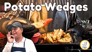 Potato Wedges Recipe  Perfect Snack  Crispy Potato Wedges  Eateries Recipe [upl. by Esyle]