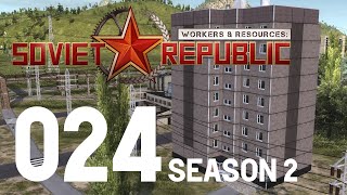 Workers amp Resources Soviet Republic  Season 2  Ep 024  Rail Acceleration [upl. by Lemcke450]