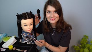 ASMR MakeUp Artist Roleplay Makeup Tingles [upl. by Bernstein219]