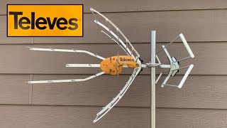 How to Assemble the Televes Ellipse Mix Outdoor TV Antenna  Televes 148883 [upl. by Halimeda]