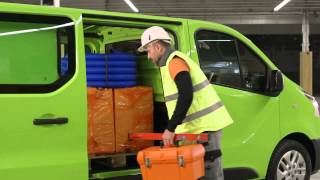 New Renault Trafic  An even more practical cargo area [upl. by Ylreveb]