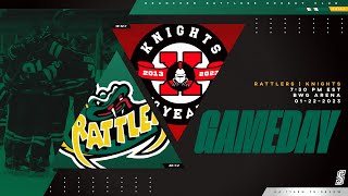 Bradford Rattlers vs Meaford Knights Jan 22 2023 [upl. by Golliner]