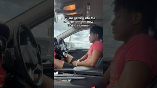 be sitting in the car for 30 mins shorts jadenmoseley viral relatable gym weather pov [upl. by Ivo]