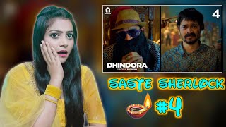 Dhindora  EP 04 Saste Sherlock  BB Ki Vines  Pooja Reaction [upl. by Fabrianne]