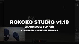 Rokoko Studio 118  Smartgloves support and plugin for livestream into Houdini [upl. by Ziom]