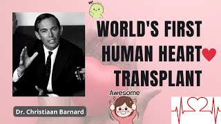 Worlds First Human Heart Transplant  Dr Christiaan Barnard [upl. by Schilit]