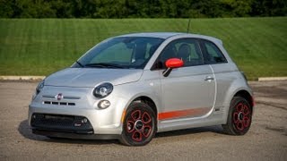 2014 Fiat 500e  WR TV Walkaround [upl. by Ahsilam]