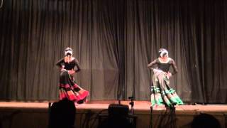 Madhuri Dixit Tribute Meenu Jayakrishnan and Lydia Manchery [upl. by Neras96]