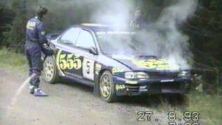 WRC Review 1993  Subaru  Toyota  Mitsubishi  Ford [upl. by Annirok]