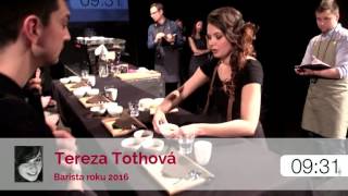 Tereza Tothová  Barista roku 2016 [upl. by Ettenyl]