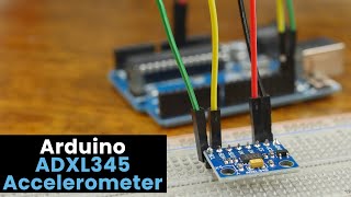 Arduino Accelerometer using the ADXL345 [upl. by Fini]