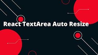 🚀 React Auto Resize Textarea Tutorial Effortlessly Dynamically Adjust Textarea Size 📝 [upl. by Ecirtam624]