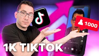 How to get 1k followers on TikTok My secret formula [upl. by Rosaleen391]