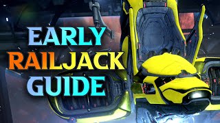 Warframe Railjack Guide  How To Improve Your Railjack Build Early tennocreate [upl. by Neeliak]