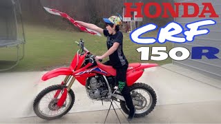 Riding 2022 Honda Crf150r [upl. by Kendrah]