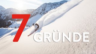 7 Gründe für den Skicircus Saalbach Hinterglemm Leogang Fieberbrunn [upl. by Dranoel804]