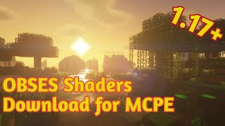 How to download OSBES Shaders in Minecraft PE 117 [upl. by Levon]