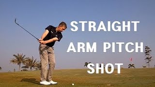 Pitching  Pitch Shot  StraightArm Technique [upl. by Malinda932]