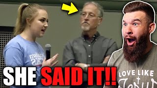 Professor STUNNED After Hearing Conservative Student 2nd Amendment Argument [upl. by Karole]