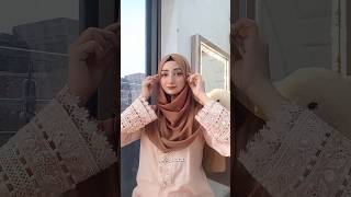 Easy amp Elegant Hijab Style Hijab tutorial for beginners DrSidra9oor youtubeshorts shorts hijab [upl. by Uliram220]