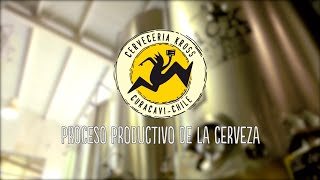 Proceso Productivo de la Cerveza  Cervecería Kross  Chile [upl. by Peh]