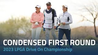 LPGA Drive On Championship at Superstition Mountain Round 1  Round Highlights [upl. by Akcirret533]