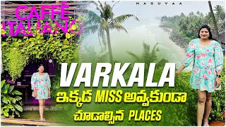 Hyderabad To Varkala Full Tour In Telugu  Varkala CliffVarkala BeachKerala Travel Vlog In Telugu [upl. by Acenahs654]