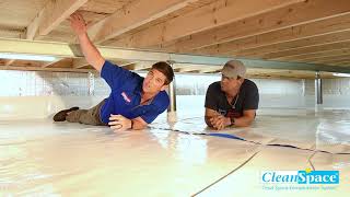 Southeast Foundation amp Crawl Space Repair talks about CleanSpace Crawl Space Encapsulation System [upl. by Nolyaw]