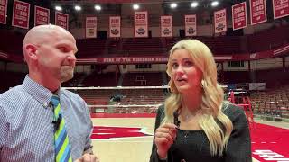 Lincoln Arneal and Emily Ehman give their three thoughts on the Huskers sweep over Wisconsin [upl. by Puritan]