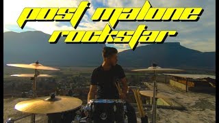 Post Malone  Rockstar  DRUMS COVER  Fabian Ranzoni [upl. by Eugirne]