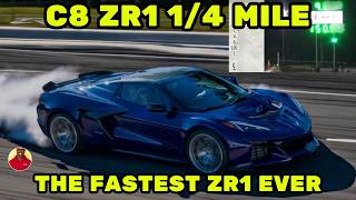 Quickest amp FASTEST Corvette in the 14 miEVER  C8 ZR1 [upl. by Oruasi]