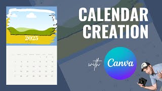 Creating a Custom Calendar with Canva [upl. by Nomled]