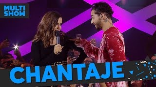 Borro Cassette  Chantaje  Anitta  Maluma  Música Boa Ao Vivo [upl. by Bruni]