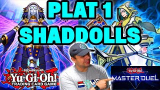 SHADDOLL INVOKED PLATINUM 1 DECK amp DUEL  MASTER DUEL PROFILE [upl. by Lodge845]