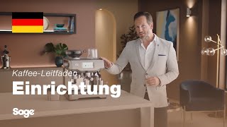 The Oracle™ Touch  Anleitung zum Einrichten Ihrer Espressomaschine  Sage Appliances DE [upl. by Neuburger]