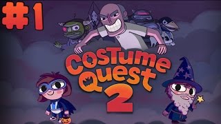 Costume Quest  FULL GAME Walkthrough SNEAK PEEK [upl. by Leone968]