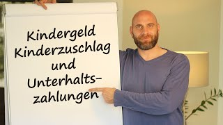 Kindergeld Kinderzuschlag und Unterhaltszahlungen auf einem PKonto [upl. by Adaminah850]