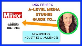 A Level  Newspapers Times  Mirror  Industry amp Audiences [upl. by Labotsirc]