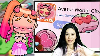 Avatar World Yeni Paket Tanıtımı Pembe Eşyaları Yerleştirme Avatar World Secret Esra Games [upl. by Assertal272]